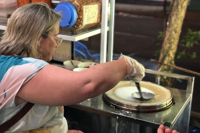 Saigon Evening Food Tour by Scooter - Bun thit nuong starts the meal