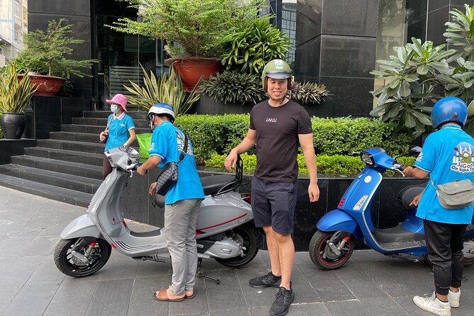 Saigon Morning and Afternoon Adventure by Vespa - District 4 market and Saigon’s working morning