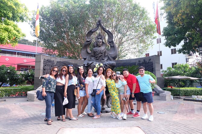 Saigon Morning Excursion by Scooter - Thien Hau Temple and the character of Chinatown