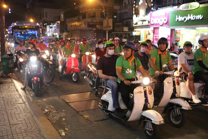 Saigon Vespa By Night Street Food Tour 4,5 Hours - Vietnamese coffee, live music, and a change of pace