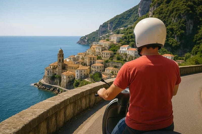 Salerno: Scooter Rental to travel the Amalfi Coast - Maiori and Minori make easy seaside pauses