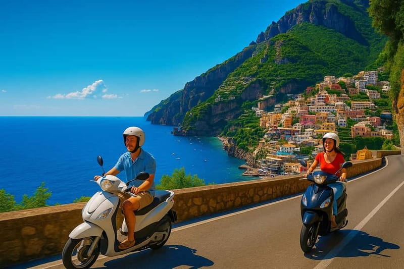 Salerno: Scooter Rental to travel the Amalfi Coast - Vietri sul Mare brings ceramics into the trip