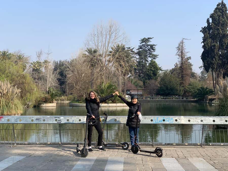 Santiago: Electric Scooter City Tour with Lunch - Meeting Daniel at Av. Ejército Libertador 6