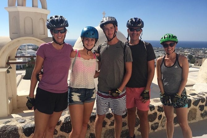 Santorini Tour on Electric Bikes & Scooters - Starting at Black Beach in Perissa
