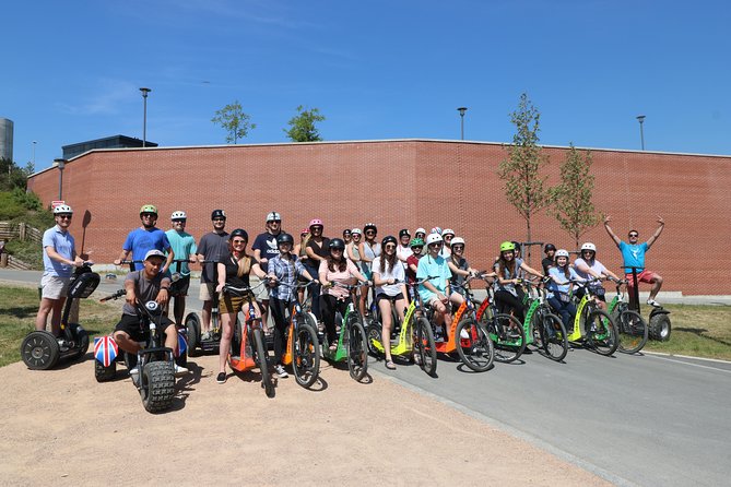 Scenic Panoramic views e-Scooter/ eBike Guided Tour of Prague - Lennon Wall and Kampa Park: a gentle first stretch