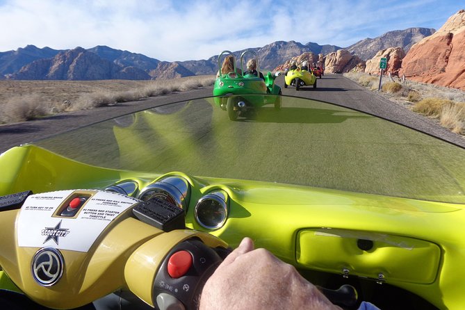 Scooter Car Tour of Red Rock Canyon with Transport from Las Vegas - Following the 13-mile Red Rock Scenic Drive