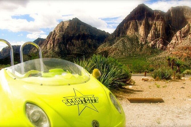 Scooter Car Tour of Red Rock Canyon with Transport from Las Vegas - Photo stops and short hikes for different energy levels
