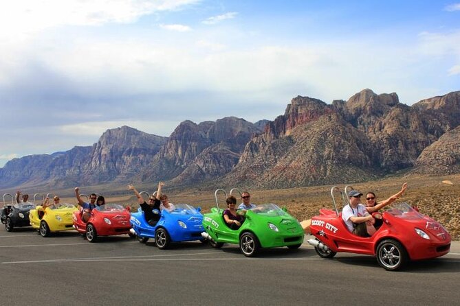 Scooter Car Tour of Red Rock Canyon with Transport from Las Vegas - Leaving Las Vegas for the Mojave Desert