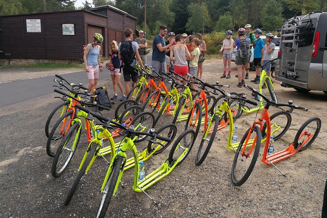 Scooter downhill tour from Děčínský Sněžník - Who will enjoy this most?