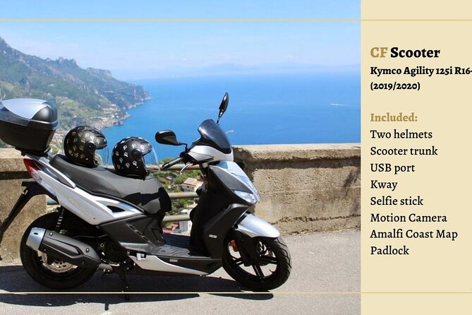 Scooter rental on the Amalfi Coast - What the road experience may feel like