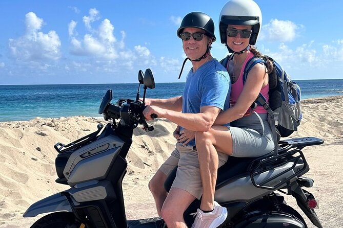 Scooter Rental San Juan Puerto Rico - A coastal break at Playa CV Sea