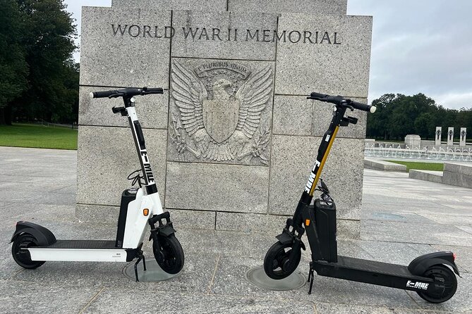 Scooter Tour — Washington DC's Monuments and Memorials - Downtown history between the White House and the Mall