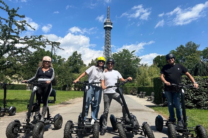 Scooter tours to Prague Castle and views. - A gentle way to cover Prague’s hills