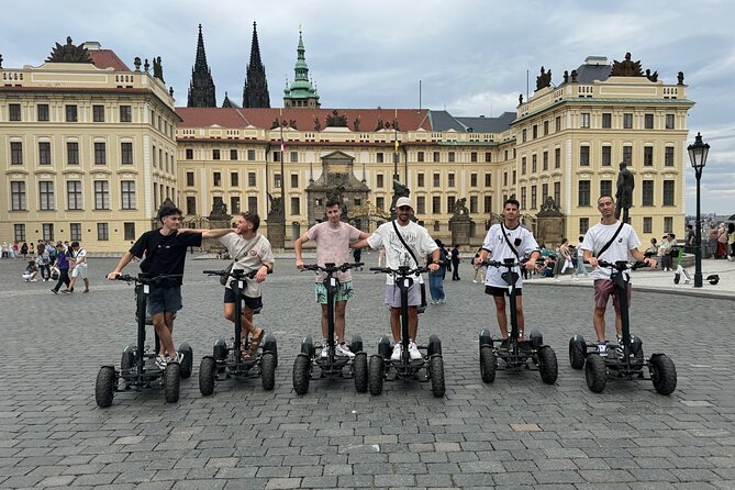 Scooter tours to Prague Castle and views. - Prague Castle from the square, not from inside