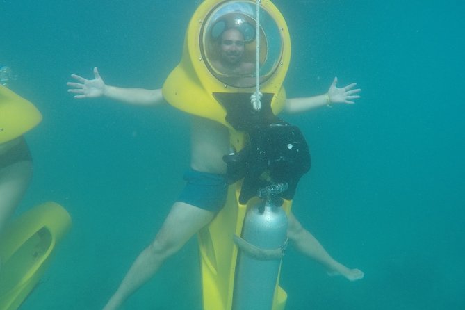 Scuba Doo - Diving Scooters in Punta Cana - The 20-minute glass-bottom boat ride