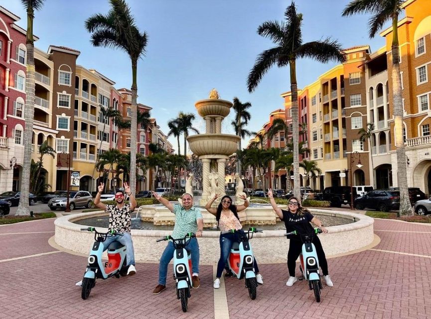 Segway Electric Moped Tour - Fun Activity Downtown Naples - Why an electric moped is a smart way to see Naples