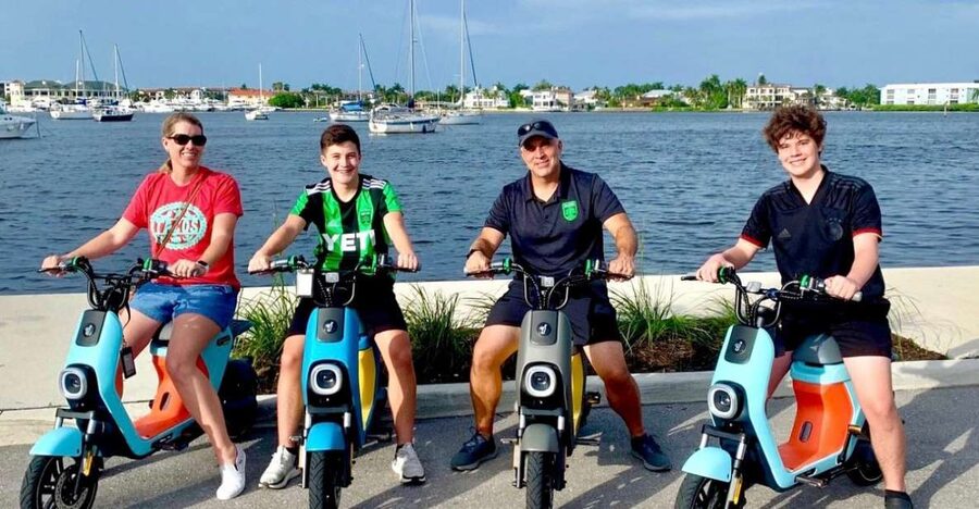 Segway Electric Moped Tour - Fun Activity Downtown Naples - Naples Bay and Crayton Cove: a calm opening