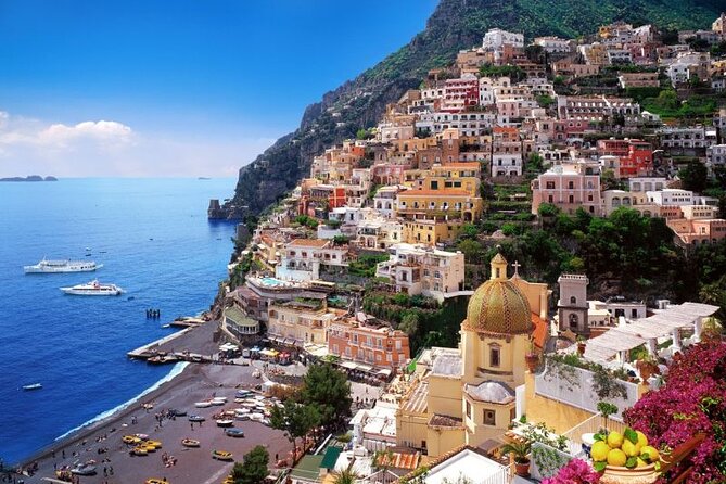 Self driven private audioguided Amalfi Coast Vespa Tour - Positano and the first coastal views