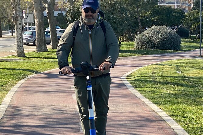 Self-guided panoramic eco tour of Pescara by e-scooter or bike - Fontana La Meridiana on the southern Riviera