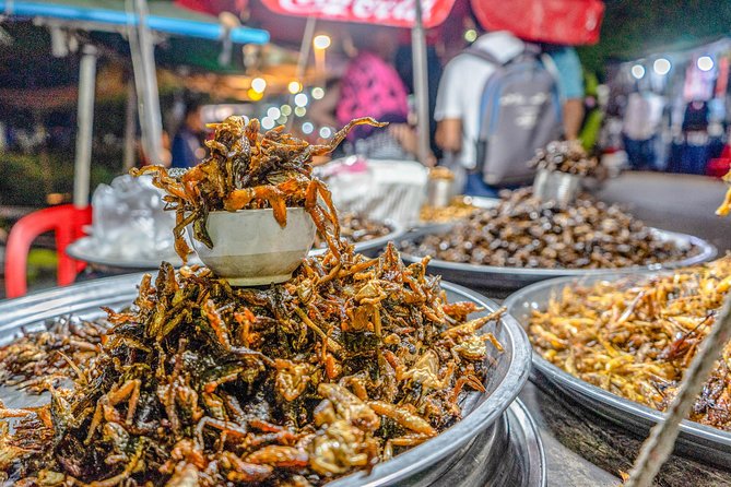 Siem Reap: Evening Foodie Vespa Tour / Tuk Tuk Available - Nom banh chok is the Cambodian classic to watch for