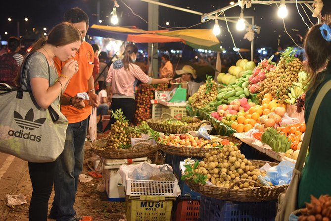 Siem Reap Food Tour by Vespa - Stop two: Road 60 and the local food market