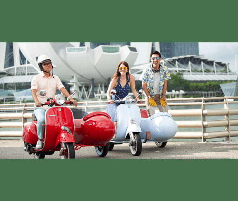 Singapore: Kampong Glam & Civic District Vespa Sidecar Ride - Practical fit, comfort, and weather