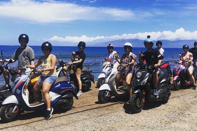 Single Passenger Moped/Scooter - 18+ NO Motorcycle License Needed - Picking up your moped in Lahaina
