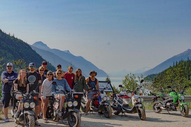 Skagway Scooter Gold Rush Adventure - Meeting in Skagway and getting ready to ride