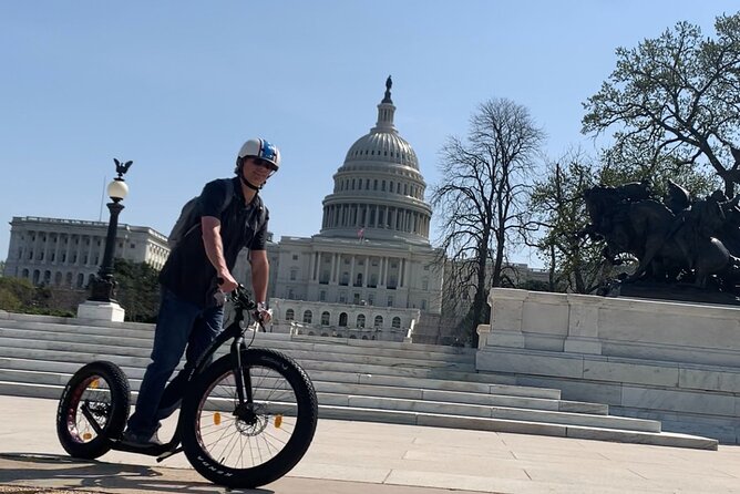 Small Group 5-Hour DC Tour via Electric Scooter for Ages 16+ - The Capitol and White House: a quick political introduction