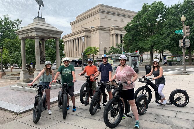 Small Group 5-Hour DC Tour via Electric Scooter for Ages 16+ - Eisenhower Memorial and the central Mall