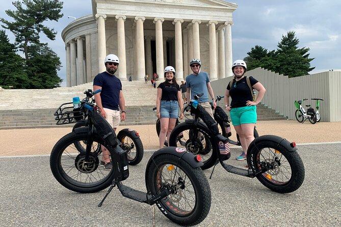 Small Group 5-Hour DC Tour via Electric Scooter for Ages 16+ - Vietnam Veterans Memorial and the Washington Monument