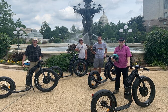 Small Group 5-Hour DC Tour via Electric Scooter for Ages 16+ - Starting at 10:00 at 7th Street