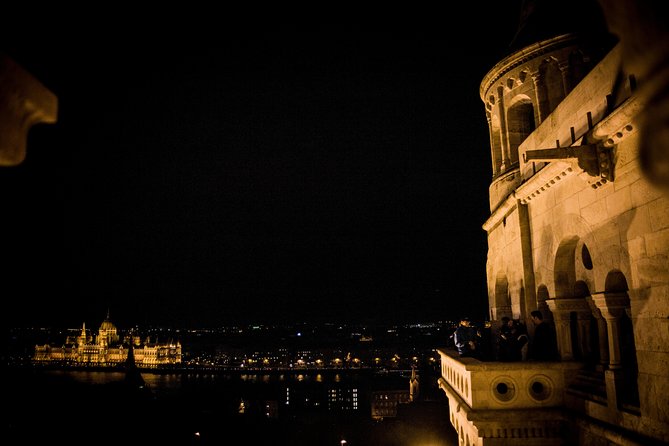 Small-Group Night Tour in Budapest on MonsteRoller e-Scooters - Matthias Church is an exterior visit only