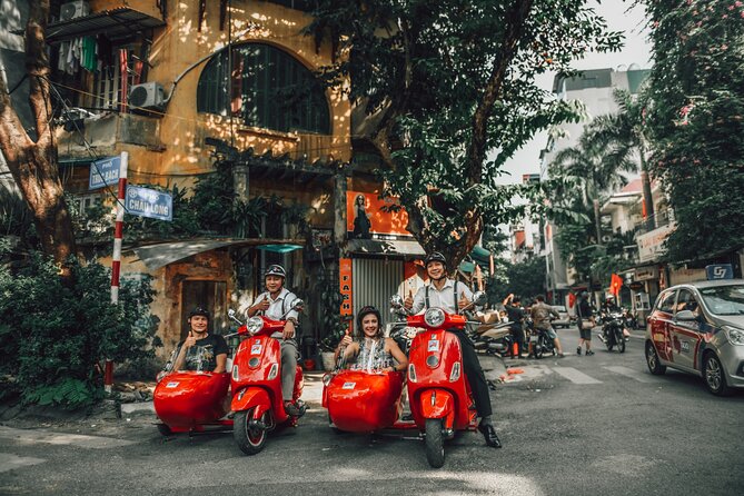 Small Group Vespa Sidecar Tour in Hanoi - The Old City Gate and Dong Xuan Market