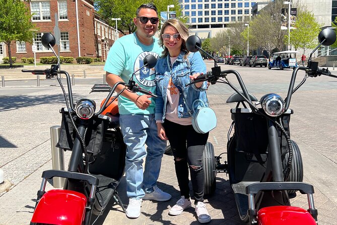 Smart Tour: Downtown Dallas Fat-Tire Scooter Tour - Twenty minutes at the AT&T Discovery District