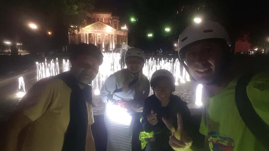 Sofia: Electric Scooter Guided Tour - The National Palace of Culture and its fountains