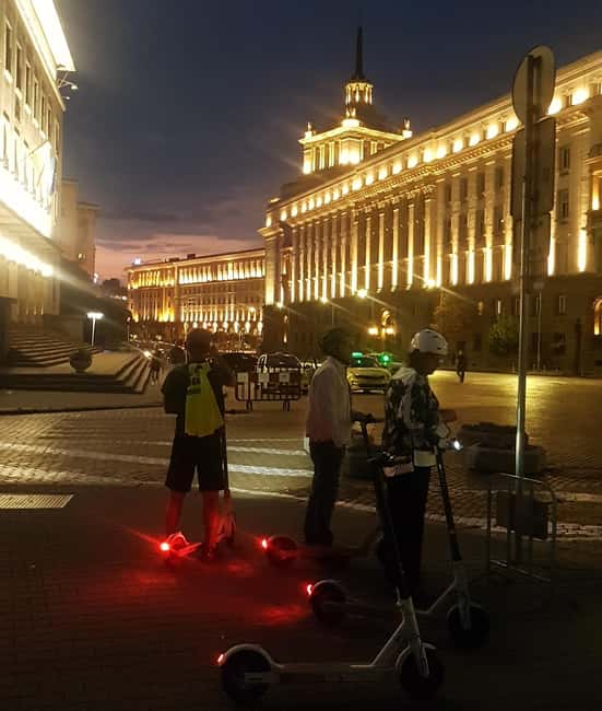 Sofia: Electric Scooter Guided Tour - Vitosha Boulevard and South Park