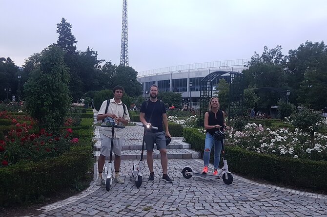 Sofia on an Electric Scooter - Guided Tour - The National Assembly and Knyazheska Garden