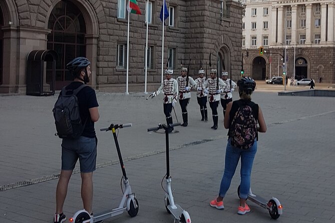 Sofia on an Electric Scooter - Guided Tour - Starting at Crystal Garden