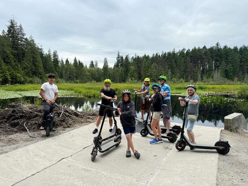 Stanley Park EUC & E-scooters loop tour - Key points at a glance