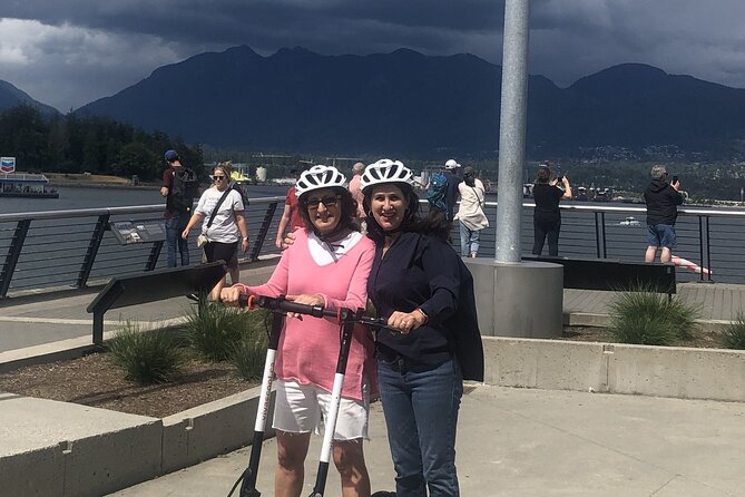 Stanley Park Seawall E-scooter Rental with Self Guided map - Lost Lagoon, birds, and a quieter change of scene
