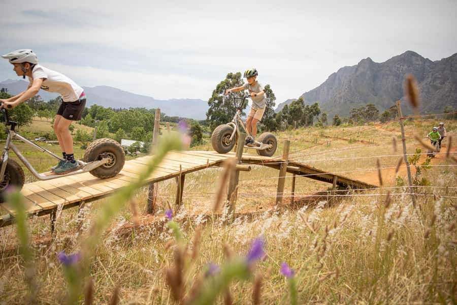 Stellenbosch Winelands downhill gravity Scooter - Quick points to know before you book