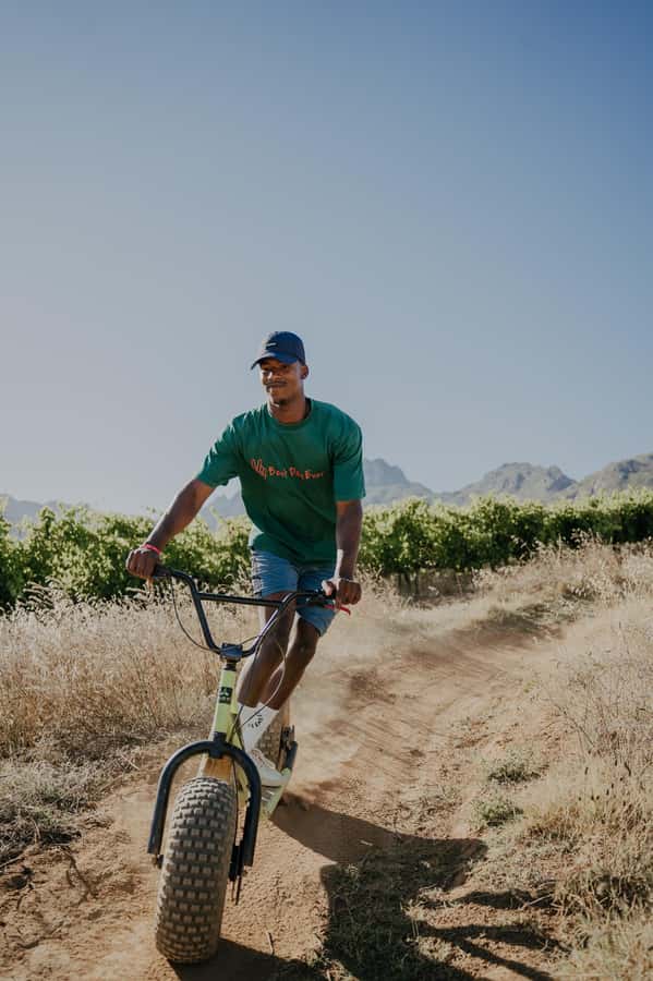 Stellenbosch Winelands downhill gravity Scooter - A realistic look at the one-hour claim
