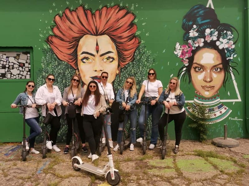 Street Art E Scooter tour - Belgrade’s walls as a public diary