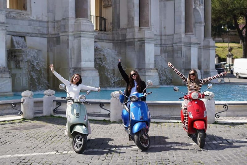 Taste, Explore, Capture-All inclusive Vespa Tour in Rome - A Vespa Route Built for Views and Photos