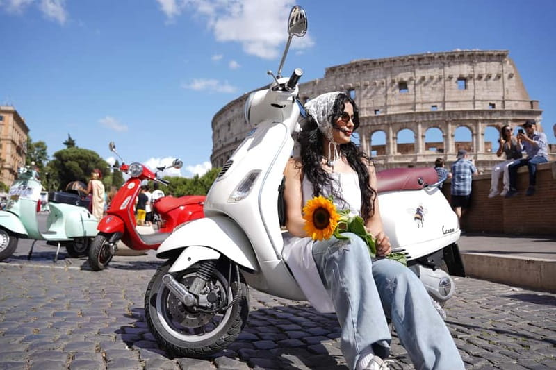 Taste, Explore, Capture-All inclusive Vespa Tour in Rome - Fontana dell’Acqua Paola and the Janiculum View