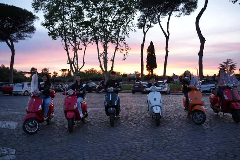 Taste, Explore, Capture-All inclusive Vespa Tour in Rome - Orange Garden and the Aventine Hill