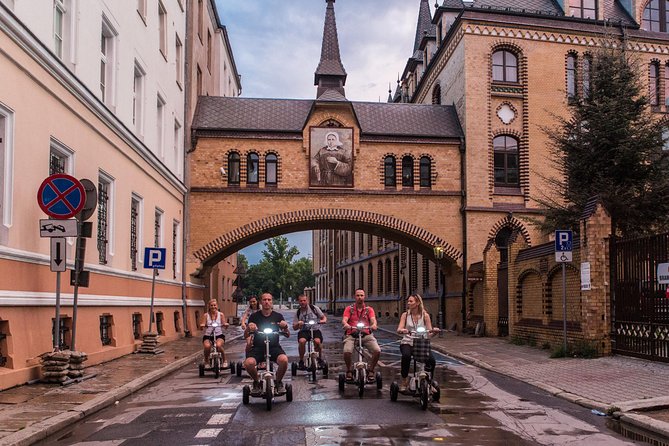 The Classic E-Scooter (3 wheeler) Tour of Wroclaw - everyday tour at 6:00 pm - Panorama Raclawicka and the National Museum