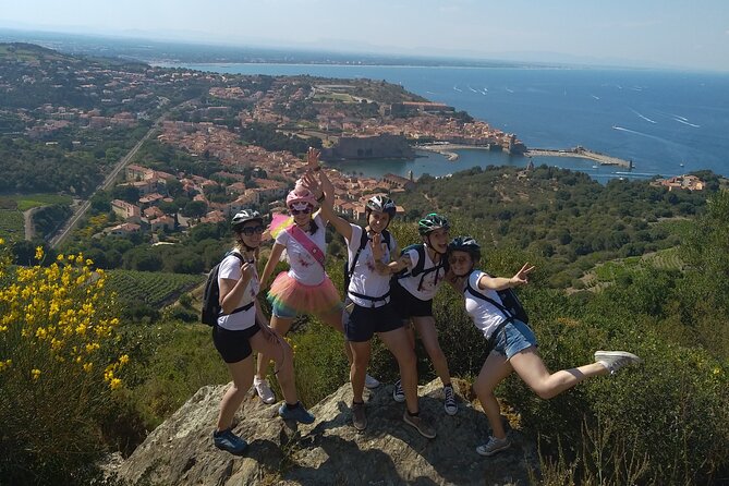 The Collioure Tops on Electric Scooters - Starting in Port-Vendres with a short lesson
