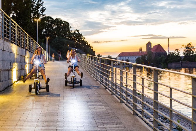 The Grand E-Scooter (3 wheeler) Tour of Wroclaw - everyday tour at 9:30 am - Why a scooter works well in Wrocław